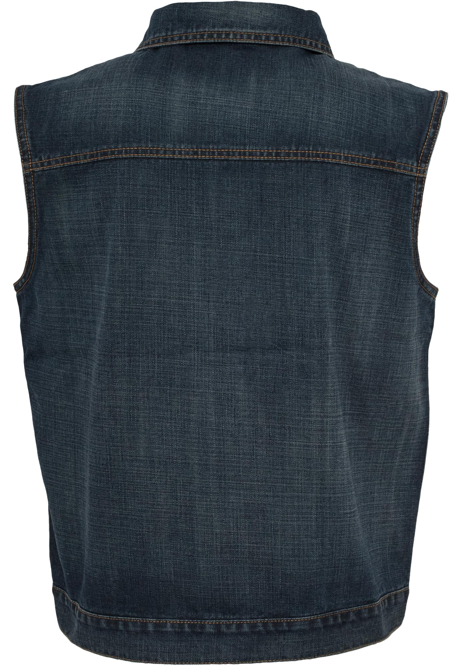 TB514_P2-00319 Men's Motorcycle Denim Vest - Biker Style - Image 10